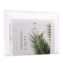 Load image into Gallery viewer, Legal Size Plastic Envelopes with String Closure Side Loading,White